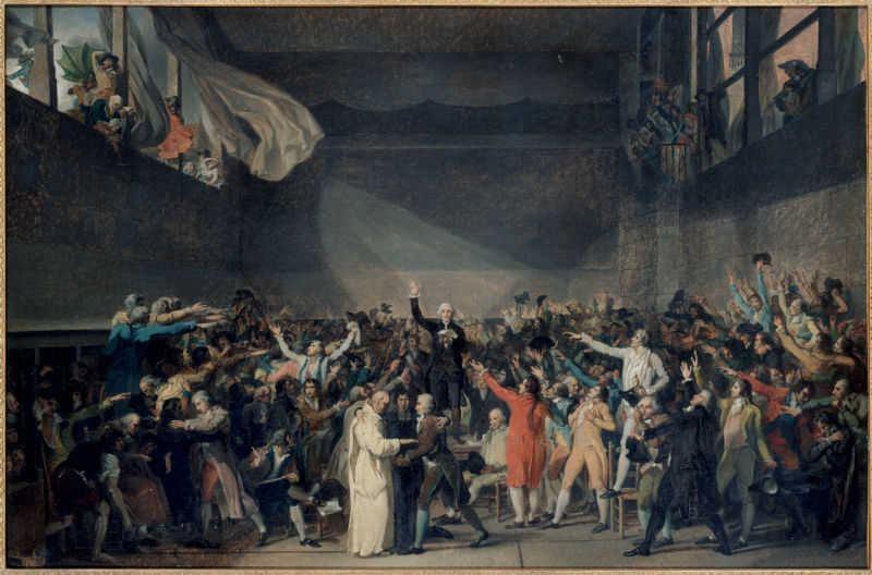Association de malfaiteurs en vue de commettre des dégradations et des violences sur les personnes dépositaires de l’autorité publique - 20 juin 1789